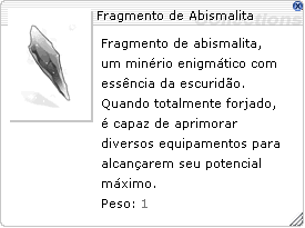 Fragmento de Abismalita no Ragnarok ReClassic